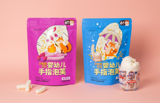 艾唯倪貝貝嬰幼兒手指泡芙