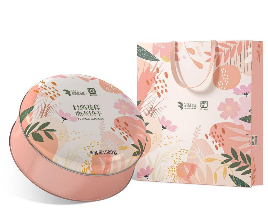 【糕上有點】經(jīng)典花樣曲奇餅干580g