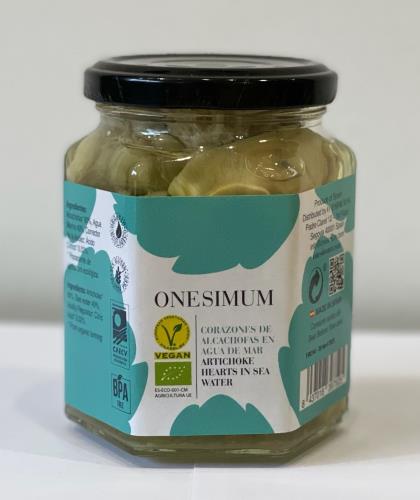 ORGANIC ARTICHOKE HEARTS IN SEA WATER