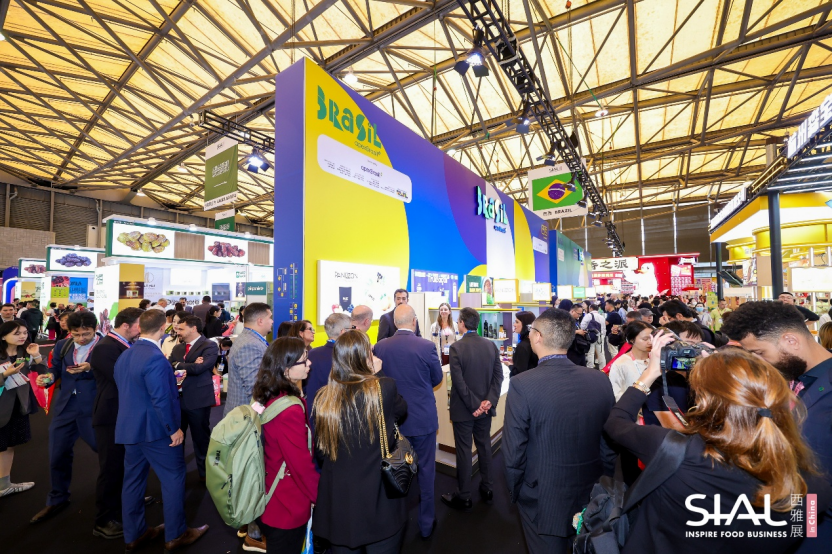 Brazil national pavilion and exhibitors at SIAL China