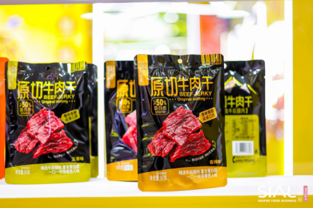 Original cutting beef jerky retail packaging