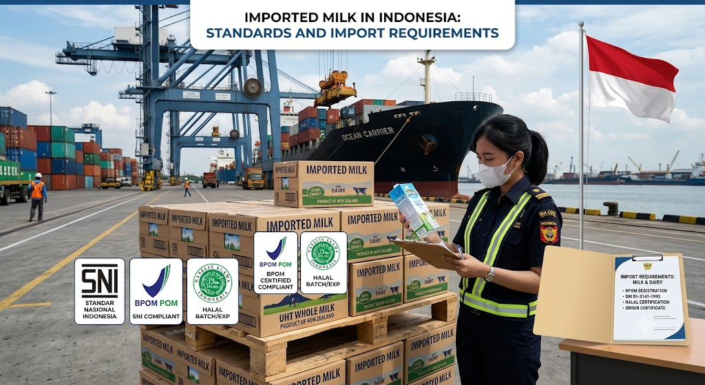 Imported Milk in Indonesia: Standards and Import Requirements