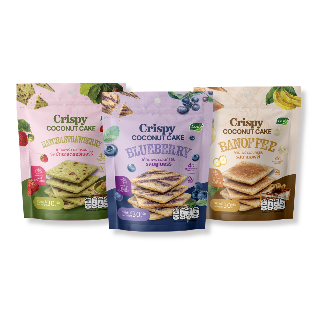 Crispy Banana Chips Coconut Flavor