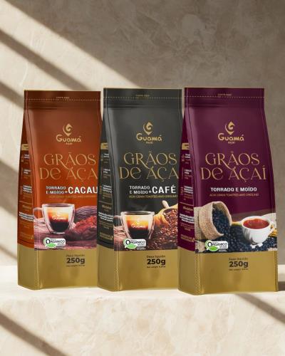 CAFFEINE-FREE ROASTED & GROUND AÇAI SEED COFFEE ALTERNATIVE