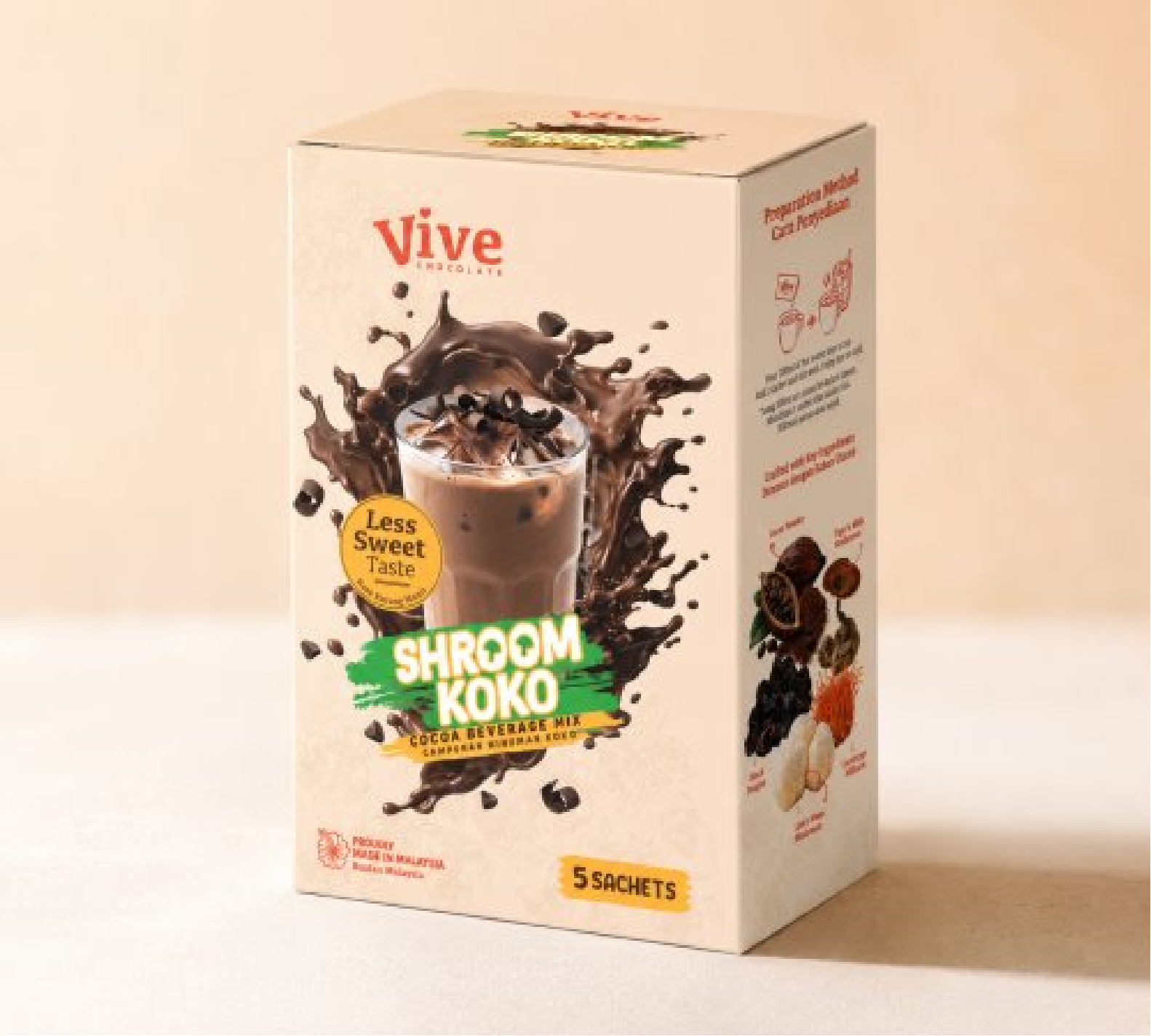 SHROOMKOKO COCOA BEVERAGE MIX